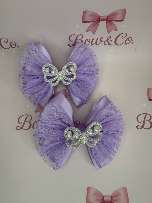 Lilac& Lace Butterfly
